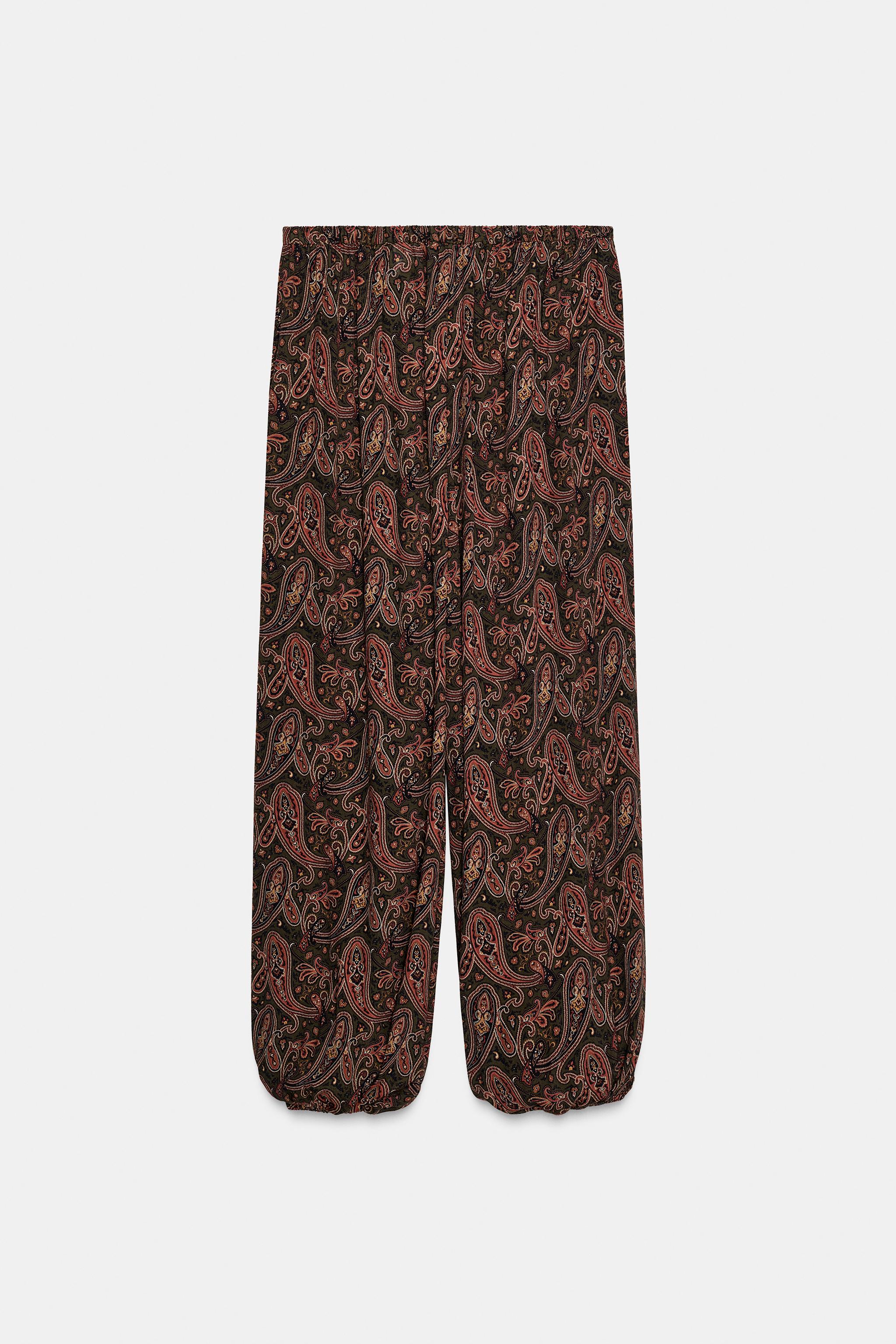 PAISLEY BLOOMER PANTS ZW COLLECTION